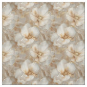 Soft Gold Luxury Flowers Stof (Swatch)