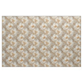 Soft Gold Luxury Flowers Stof (Fat Quarter)