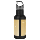 Soft Grace Let Go Let God Cross Waterfles (Achterkant)