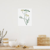 Soft Green Botanical IV Poster (Keuken)
