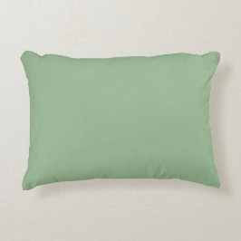 Soft Green,Lovely, Solid, Modern, Simple, Trendy Accent Kussen