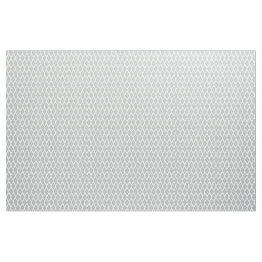 Soft Grey Ikat Ogee Pattern Stof (Yard (91,4 cm))