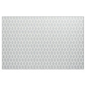 Soft Grey Ikat Ogee Pattern Stof (Fat Quarter)