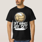 Soft Hands Safe Sets Zwart Tshirt (Voorkant)