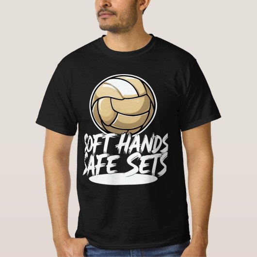 Soft Hands Safe Sets Zwart Tshirt (Voorkant)