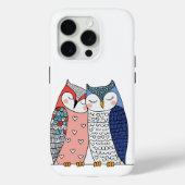Soft Harmony Owls Case-Mate iPhone Case (Achterkant)