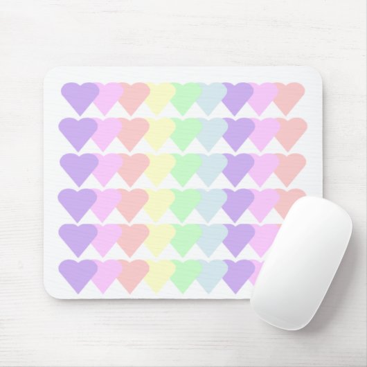 Soft Heart Mousepad 2 Muismat (Met muis)