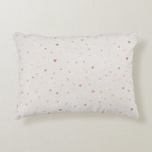 Soft Heart Pattern Accent Pillow Kussen (Voorkant)