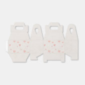 Soft Heart Pattern Favor Box Bedankdoosjes (Uitgevouwen)