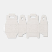 Soft Heart Pattern Favor Box Bedankdoosjes (Uitgevouwen)