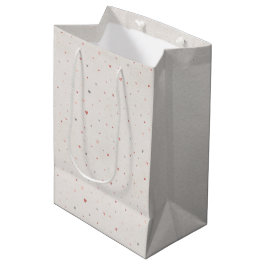 Soft Heart Pattern Gift Bag Medium Cadeauzakje