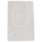 Soft Heart Pattern Gift Bag Medium Cadeauzakje (Voorkant)