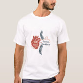 Soft Heart Strong Backbone t-shirt (Voorkant)