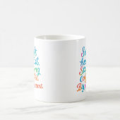 Soft heart. Strong coffee. Big dreams - Mug Koffiemok (Center)