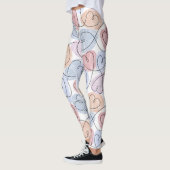 Soft Hearts: Continuous Line Valentijns's Leggings (Links)