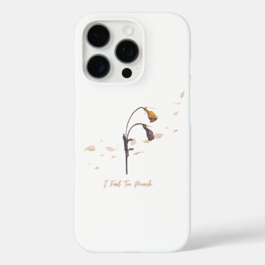 Soft Hearts Feel Deeply _ phone Case (Achterkant)