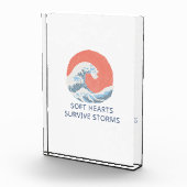 Soft Hearts Survive Storms Fotoblokken (Rechts)