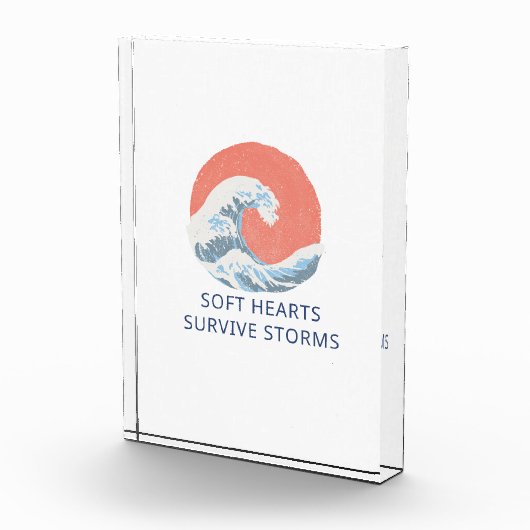 Soft Hearts Survive Storms Fotoblokken (Rechts)