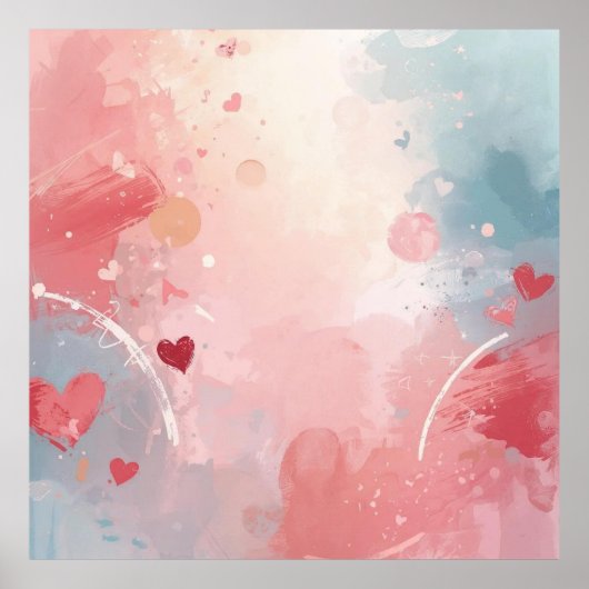 Soft Heartscape Poster (Voorkant)