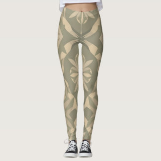 Soft Home Decor Leggings - Symmetrische Digitale P