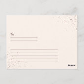 Soft Hues Verjaardag Wenskaart - Beste wensen Briefkaart (Achterkant)