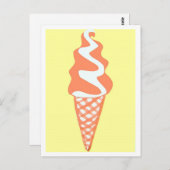 Soft Ice Cream Briefkaart (Voorkant / Achterkant)