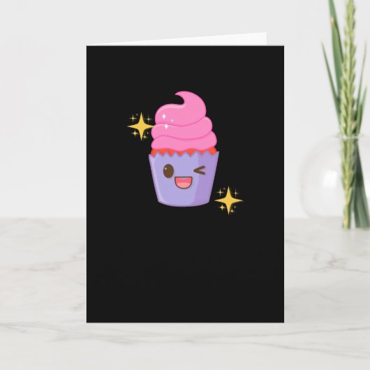 Soft Ice Cream Kawaii Food Kaart (Voorkant)