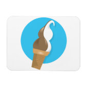 Soft Ice Cream Magneet (Horizontaal)