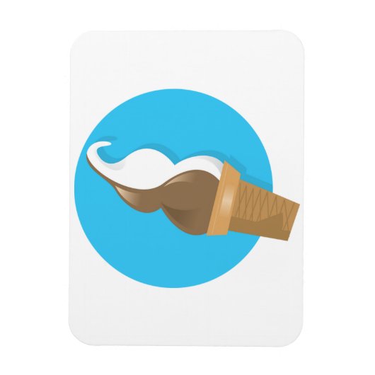 Soft Ice Cream Magneet (Verticaal)