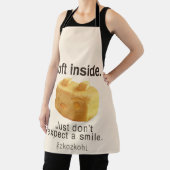 Soft Inside: Iron T Pineapple Cake Funny Quote Art Schort (Insitu)