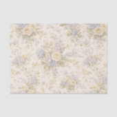 Soft Ivory Garden Bloom Tissuepapier (Voorkant)