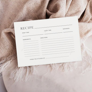 Soft Ivory Minimalist Vrijgezellenfeest Recept Kaa