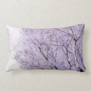 Soft Lavender Floral Branches Kussen