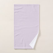 Soft Lavender Gold Initiaal en naam op maat Bad Handdoek (Handdoek)