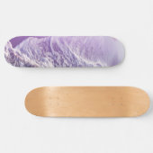 Soft Lavender Paars Ocean Dream Waves #1 #water Persoonlijk Skateboard (Horizontaal)