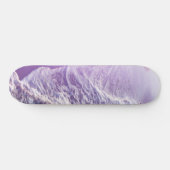 Soft Lavender Paars Ocean Dream Waves #1 #water Persoonlijk Skateboard (Horizontaal)