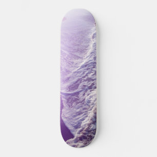 Soft Lavender Paars Ocean Dream Waves #1 #water Persoonlijk Skateboard