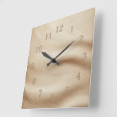 soft leather vierkante klok (Hoek)