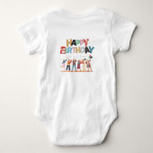 Soft Life Birthday Vibes Romper (Achterkant)