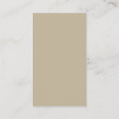 Soft Light Beige Background – Wedding Design Informatiekaartje (Achterkant)