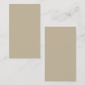 Soft Light Beige Background – Wedding Design Informatiekaartje (Voorkant / Achterkant)