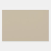 Soft Light Beige Background – Wedding Design Inpakpapier Vel (Voorkant)
