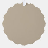 Soft Light Beige Background – Wedding Design Ornament Kaart (Achterkant)
