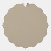 Soft Light Beige Background – Wedding Design Ornament Kaart (Voorkant)