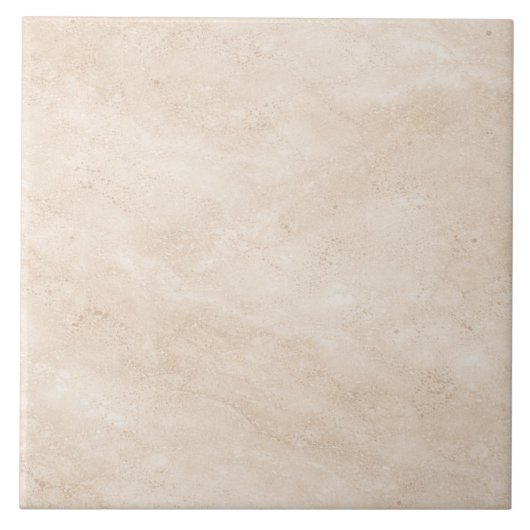 Soft Limestone Texture – Natural Ceramic Tile Tegeltje (Voorkant)