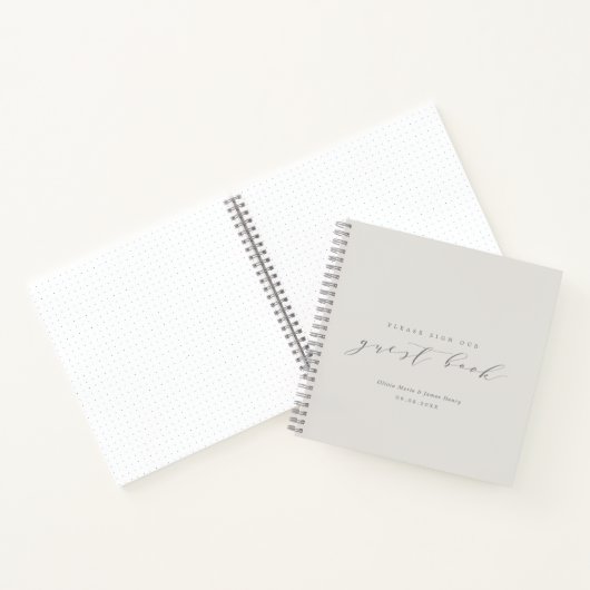 Soft Linen Budget Weddenschap Notitieboek (Binnen)