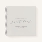 Soft Linen Budget Weddenschap Notitieboek (Voorkant)