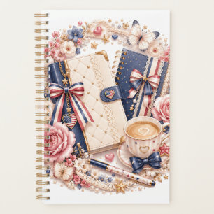 Soft Luxe 4 juli Patriotische Planner