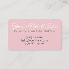 Soft Luxury Beauty/Wellness Parlor Visitekaartje