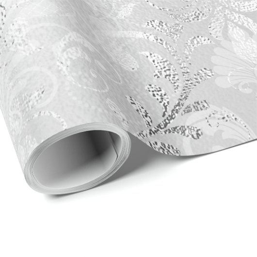 Soft Luxury Foil Damask-01 Cadeaupapier (Rol Hoek)